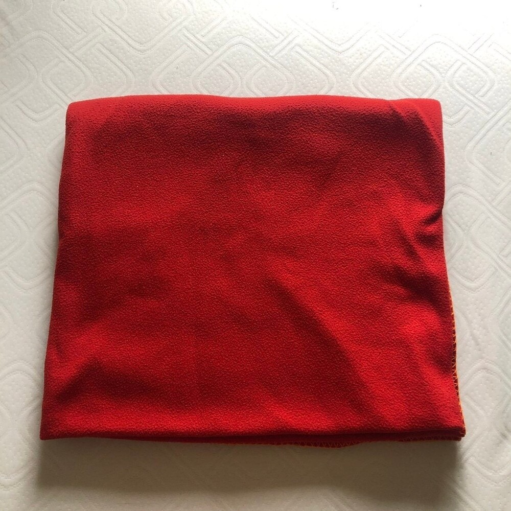 Red Large Fleece Blanket